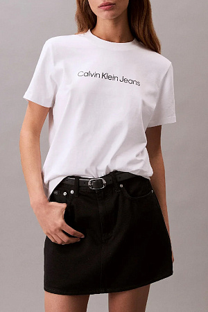 Футболка женская CALVIN KLEIN A- INST. LOGO CLASSI LV047C912G 