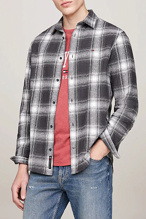 Рубашка мужская TOMMY JEANS TJM REG CHECK FLANNEL SHIRT EXT DM0DM19651 