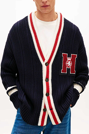 Кардиган мужской TOMMY HILFIGER LETTERMAN CARDIGAN MW0MW41648 