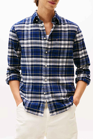 Рубашка мужская TOMMY HILFIGER HERO FLANNEL TARTN R MW0MW41345 