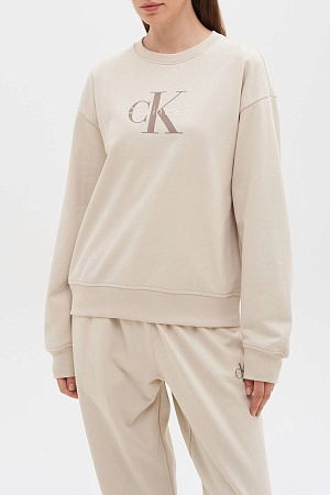 Толстовка женская CALVIN KLEIN LS MONOLOGO FRENCH T LV047B234G 