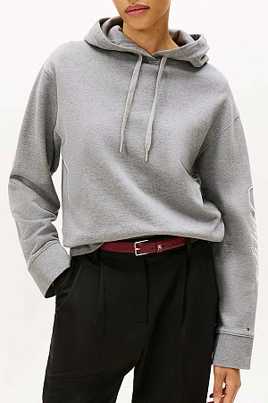 Толстовка женская TOMMY HILFIGER SCRIPT MDRN REG TERRY HOODIE WW0WW46127 