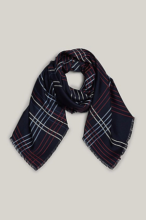 Шарф женский TOMMY HILFIGER TH DISTINCT CORP SQUARE AW0AW16368 