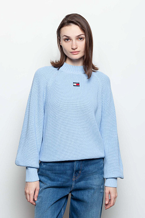 Свитер женский TOMMY JEANS TJW BADGE MOCKNECK SWEATER DW0DW16536 