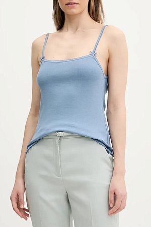 Топ женский TOMMY JEANS TJW SLIM GMD RIB STRAP TOP DW0DW19505 