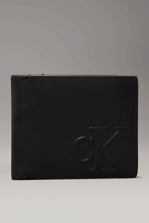 Бумажник мужской CALVIN KLEIN LOGO EMBOSS BIFOLD W/COIN K50K512061 