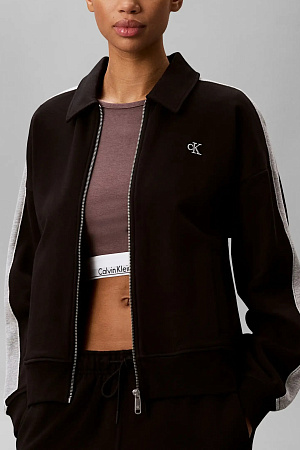 Толстовка женская CALVIN KLEIN LS MONOGRAM FRENCH TERRY COLORBL LV047G205G 