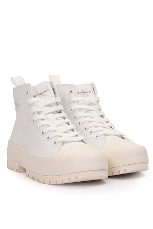 Женские кеды CALVIN KLEIN LUGGED HYBRID LACEUP MID ML MTR YW0YW01519 