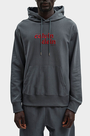 Толстовка мужская CALVIN KLEIN LS PREMIUM TERRY GRAPHIC HOODIE LV04RG260G 