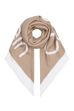 Шарф женский CALVIN KLEIN CONTRAST LOGO JACQUARD SCARF K60K611739 