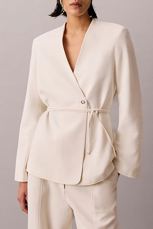 Блейзер женский CALVIN KLEIN HVY TEXTURED SHINE BLAZER LV044F408G 