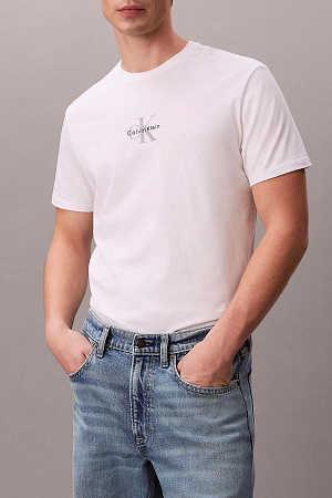 Футболка мужская CALVIN KLEIN SS 30S MICRO MONOLOGO GRAPHIC TE LV04RB866G 