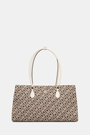 Сумка женская TOMMY HILFIGER TH GRACE SATCHEL JACQUARD AW0AW18754 