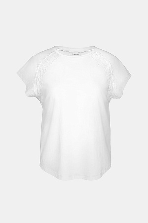 Футболка женская CALVIN KLEIN LACE RAGLAN TEE K20K202882 