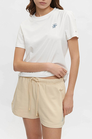 Футболка женская TOMMY HILFIGER TH SCRIPT REG C-NK SS TEE WW0WW48699 