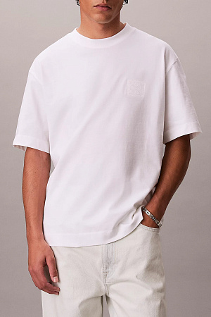 Футболка мужская CALVIN KLEIN SS RLXD 16S EMBRD TWILL EMBLEM T LV04LD224G 