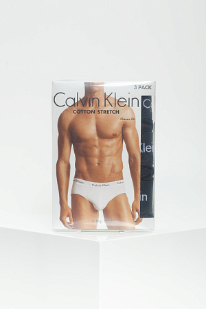 Нижнее белье мужское CALVIN KLEIN 3P HIP BRIEF 0000U2661G 