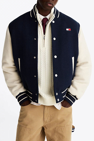 Куртка мужская TOMMY JEANS TJM WOOL BLEND VARSITY JKT EXT DM0DM20216 