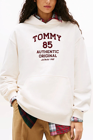 Толстовка женская TOMMY JEANS TJW OVS TOMMY 85 HOODIE DW0DW22603 