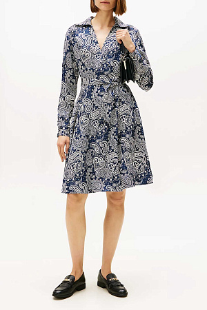 Платье женское TOMMY HILFIGER VISCOSE TWILL KNEE D WW0WW46588 