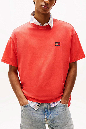 Футболка мужская TOMMY JEANS TJM RLX TJ LABEL TEE DM0DM20344 