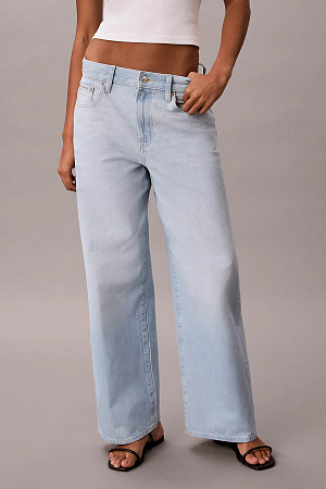 Джинсы женские CALVIN KLEIN THE WIDE LEG LINEN LT ANDERSON LV047F732G 