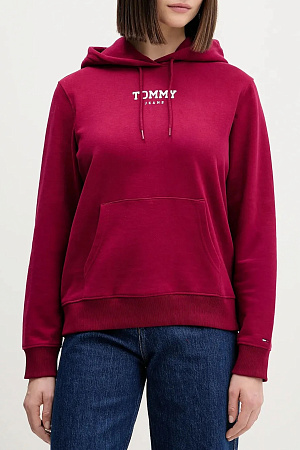 Толстовка женская TOMMY JEANS TJW REG ESS LOGO 2 HOODIE EXT DW0DW21921 