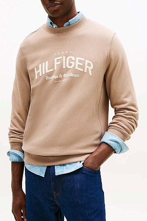 Толстовка мужская TOMMY HILFIGER HILFIGER ARCH CREW NECK MW0MW40067 