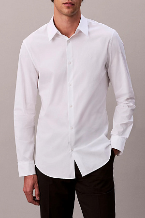 Рубашка мужская CALVIN KLEIN LS SOLID STRETCH SLIM SHIRT LV04LB145G 
