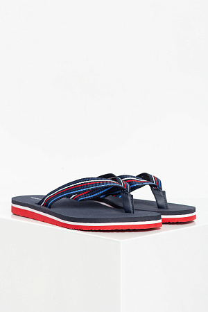 Женские пантолеты TOMMY HILFIGER TH STRIPES BEACH SANDAL FW0FW07857 