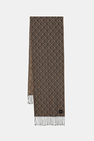 Шарф женский CALVIN KLEIN EMBLEM AOP JCQRD STOLE MW LV04F9024G 