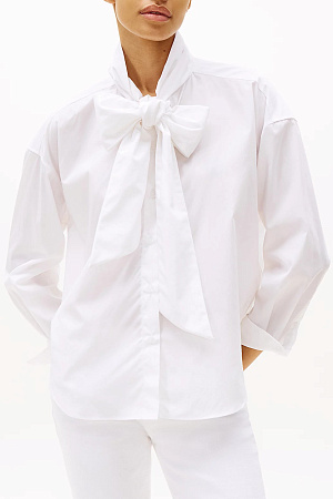 Рубашка женская TOMMY HILFIGER SOFT CO BOW COLLAR L WW0WW44722 