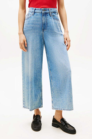 Джинсы женские TOMMY HILFIGER WIDE LEG HW CROPPED SIA WW0WW45504 
