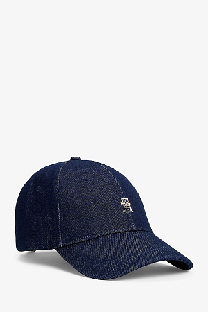Кепка женская TOMMY HILFIGER ELEVATED CHIC DENIM CAP AW0AW17137 