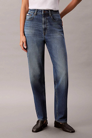Джинсы женские CALVIN KLEIN HR TAPER JEAN INDIGO PARK LV047E907G 