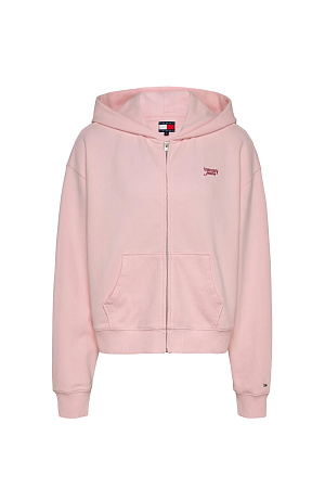 Толстовка женская TOMMY JEANS TJW BXY SCRIPT LOGO ZIP THRU DW0DW20303 