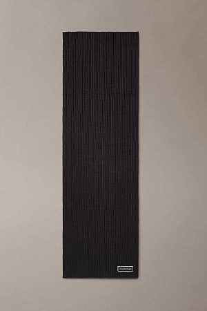 Шарф CALVIN KLEIN PATCH CHUNKY RIB CTN KNIT SCARF LV04F8107G 