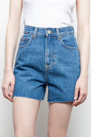 Шорты женские TOMMY JEANS MOM UH SHORT BH0034 DW0DW17646 