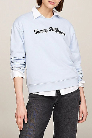 Толстовка женская TOMMY HILFIGER MDRN REG SCRIPT SWEATSHIRT WW0WW42615 