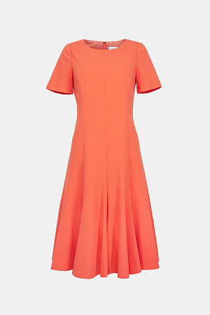 Платье женское CALVIN KLEIN CAP SLEEVE FLARE HEM DRESS 