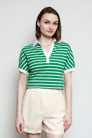Футболка поло женская TOMMY HILFIGER RLX LYOCELL SMD POLO SS WW0WW41889 