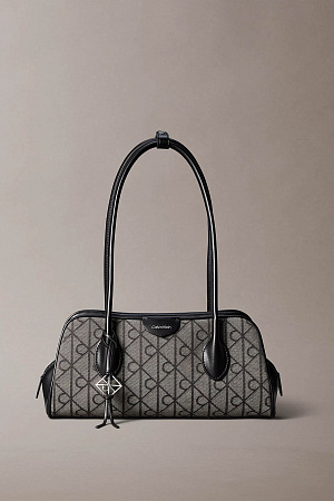 Сумка женская CALVIN KLEIN EMBLEM TRIO JACQUARD SHOULDER BA LV04F3744G 