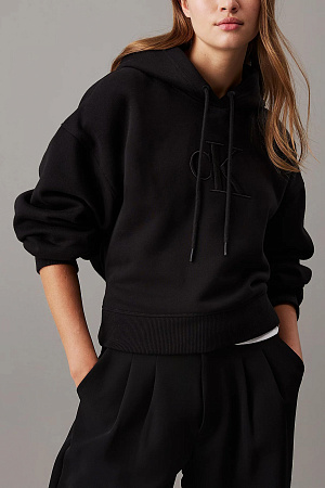 Толстовка женская CALVIN KLEIN RAISED EMBROIDERY CK HOODIE J20J224718 