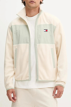 Толстовка мужская TOMMY JEANS TJM RLX FZ POLAR FLEECE EXT DM0DM21906 