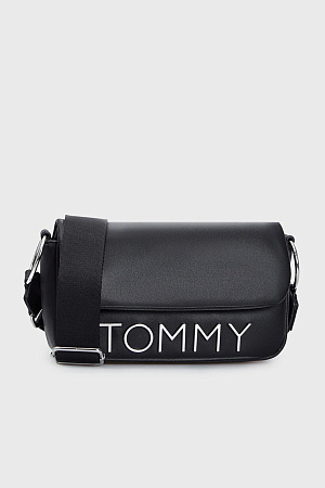 Сумка женская TOMMY JEANS TJW BOLD ELONGATED FLAP CROSS. AW0AW16258 