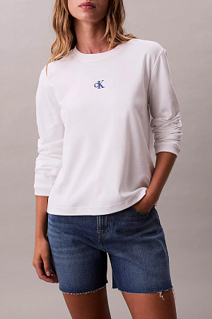 Футболка женская CALVIN KLEIN LS SATIN OMBRE GRAPHIC TEE LV047D223G 