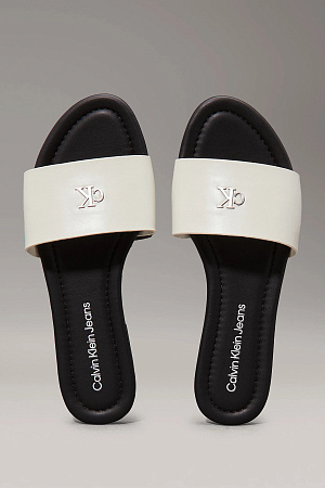 Женские сандалии CALVIN KLEIN FLAT SANDAL SLIDE MG YW0YW01697 
