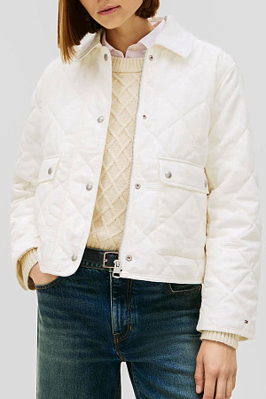 Куртка женская TOMMY HILFIGER PADDED FLAG QUILTED WW0WW47998 