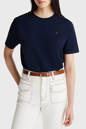 Футболка женская TOMMY HILFIGER MODERN RELAXED C-NK SS WW0WW43597 