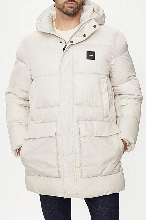 Куртка мужская CALVIN KLEIN LONG HOODED QUILT PUFFER MW K10K113465 